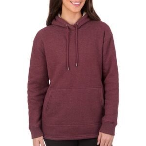 WOMEN'S BONDED SHERPA LINED THERMAL HOODIE  size large
